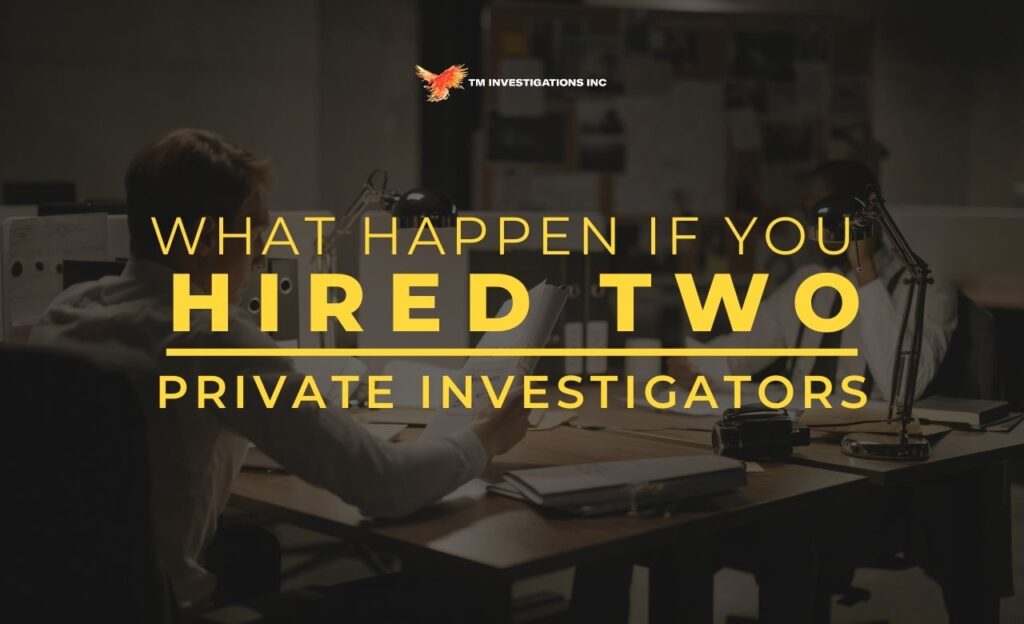 What Happen If You Hired Two Private Investigators