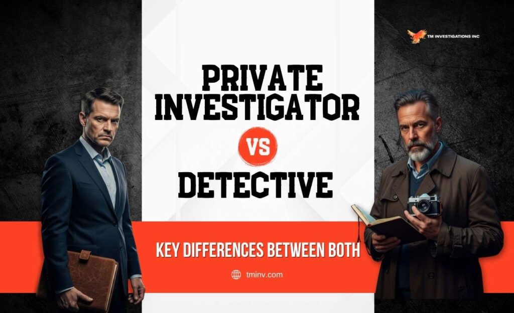 detective vs private investigator - Key Differences